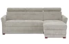 Rohová sedacia súprava Harris, béžová látka, pravý roh