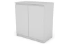 Skrinka 2-dverová Carlos, biela, 75 cm