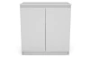 Skrinka 2-dverová Carlos, biela, 75 cm