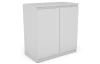 Skrinka 2-dverová Carlos, biela, 75 cm