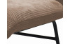 Jedálenská stolička Sephia, svetlohnedá štruktúrovaná látka