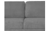 Rohová sedacia súprava Eddi, stredne šedá látka, pravý roh