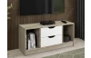 TV stolík Sten 100 cm, dub sonoma/biely