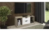 TV stolík Sten 100 cm, dub sonoma/biely