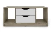 TV stolík Sten 100 cm, dub sonoma/biely