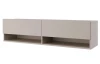 Závesná TV skrinka Asko Living, 135 cm, béžová kašmír