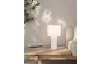 Stolná lampa Blair, biela