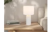 Stolná lampa Blair, biela