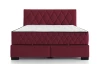 Posteľ Reve 180x200 cm, červená látka