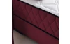 Posteľ Reve 180x200 cm, červená látka