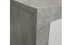 Komoda Stone 117 cm, betón/biela