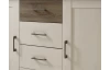 Široká komoda Luca, bielená pínia