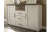 Široká komoda Luca, bielená pínia