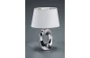 Stolná lampa Taba 33 cm, chrómová