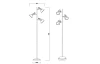 Stojaca lampa Gina R41153007, nikel