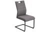 Jedálenská stolička Calli, šedá látka