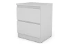 Skrinka/nočný stolík Carlos 402S, bílá