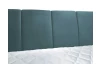 Posteľ boxspring Fresco 180x200 cm, petrolejová látka