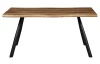 Jedálenský stôl Alfred 160x90 cm, hnedý dub