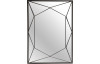 Nástenné zrkadlo Heike 40x56 cm, čierne
