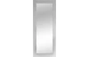 Nástenné zrkadlo Bianca 45x145 cm, biele