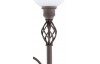Stojaca lampa Rustica 180 cm, hrdzavá