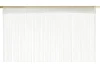 Šnúrkový záves/záclona Hammer 90x245 cm, biela