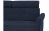 Rohová sedacia súprava Harris,  námornícka modrá látka, ľavý roh