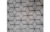 Koberec Králik 120x160 cm, šedý, geometrický vzor