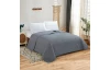 Prikrývka na posteľ Harmony 220x240 cm, šedá