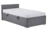 Posteľ s univerzálnym čelom Dafne 110x200 cm, holubia šedá tkanina