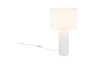 Stolová lampa Blair 51 cm, biela