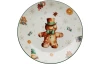 Vianočný dezertný tanier Pán Perníček, 19 cm
