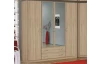Šatníková skriňa Case, 181 cm, dub sonoma
