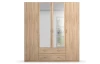 Šatníková skriňa Case, 181 cm, dub sonoma