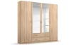 Šatníková skriňa Case, 181 cm, dub sonoma