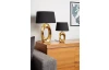 Stolná lampa Taba 52 cm, zlatá