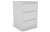 Skrinka/vysoký nočný stolík Carlos 403S, biela