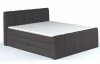 Posteľ boxspring Fresco 180x200 cm, tmavo šedá látka