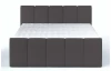 Posteľ boxspring Fresco 180x200 cm, tmavo šedá látka