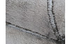 Koberec Craft 120x170 cm, mramorový dizajn, šedo-strieborný