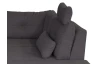 Rohová sedacia súprava Madeira 2A, tmavá šedá látka, pravý roh