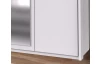 Paspartový rám k šatníkovej skrini Düsseldorf, 273 cm, biely