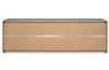 Široká skrinka Santio 198 cm, dub artisan/antracit