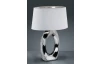 Stolná lampa Taba 52 cm, chromová