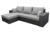 Rohová sedacia súprava Samba II, tmavo šedá/svetlo šedá tkanina