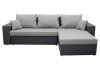 Rohová sedacia súprava Samba II, tmavo šedá/svetlo šedá tkanina