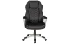 Kancelárske kreslo Boris XXL, čierna ekokoža