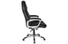 Kancelárske kreslo Boris XXL, čierna ekokoža