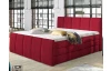 Posteľ boxspring Fresco 180x200 cm, červená látka